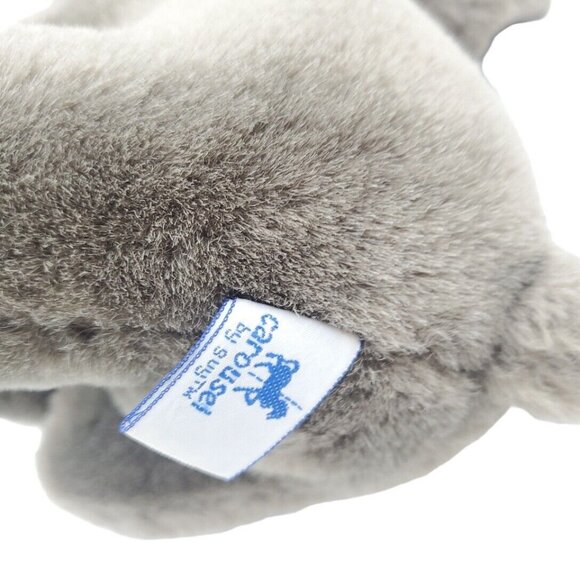 Carousel Plush Grey Elephant Stuffed Animal Toy - Hard‎ to find Vintage 1983 - Picture 7 of 7